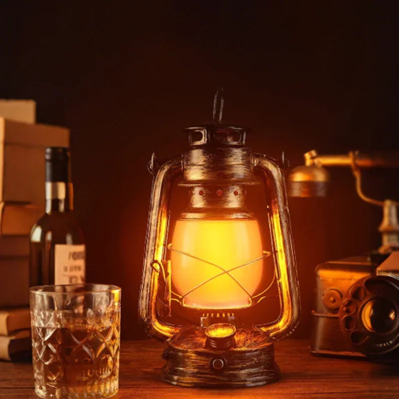 FlameLite Vintage Lamp