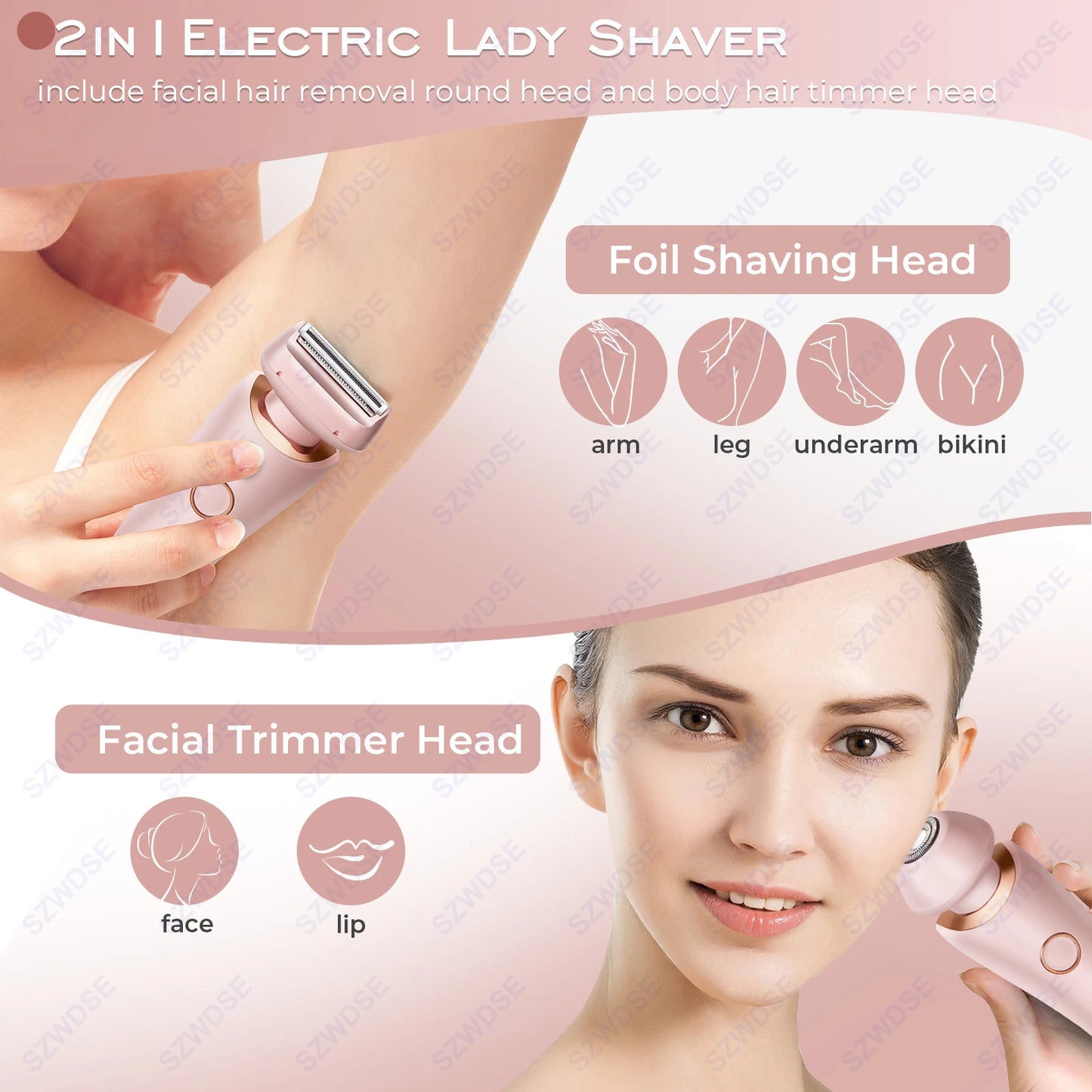 SilkEase Dual-Head Shaver