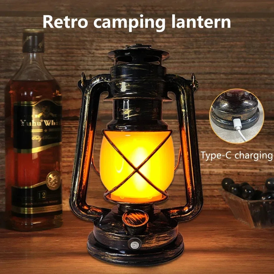 FlameLite Vintage Lamp
