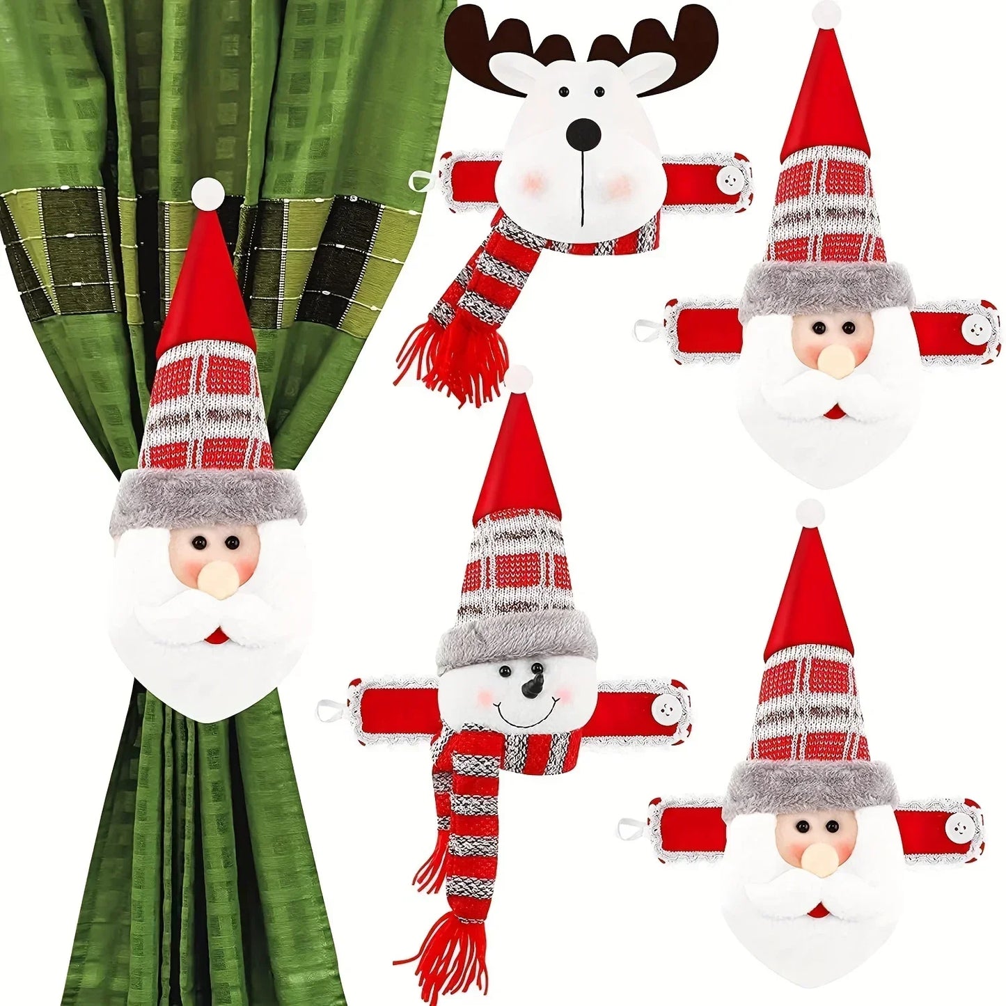 SnowCharm Festive Tie-Back