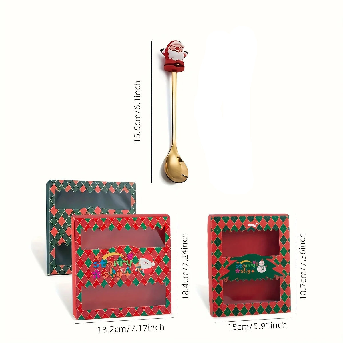 Hollycrest Christmas Spoons