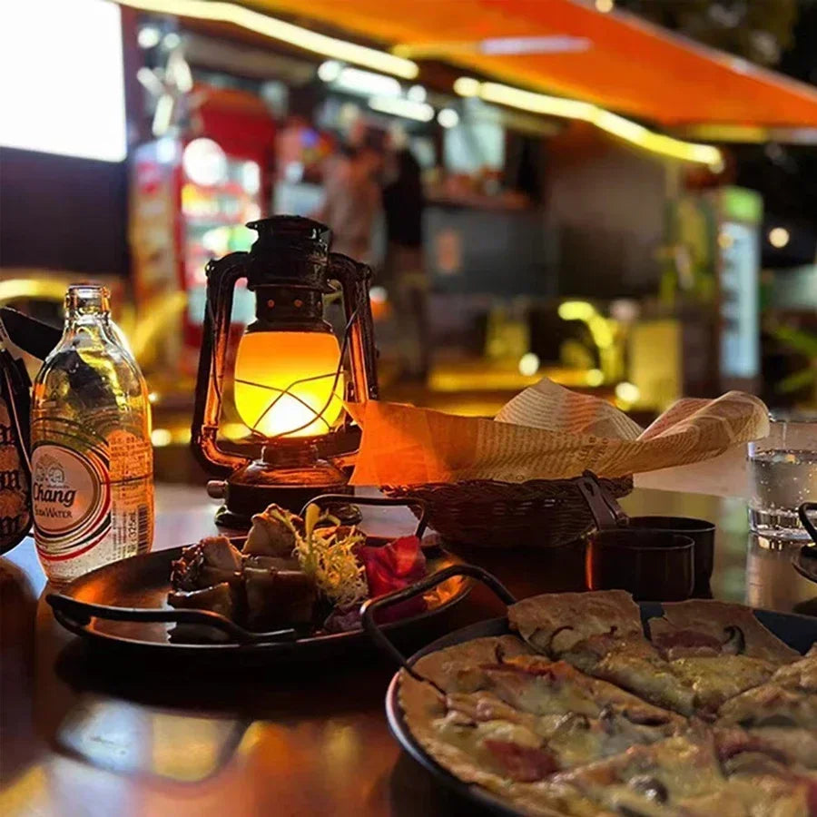 FlameLite Vintage Lamp